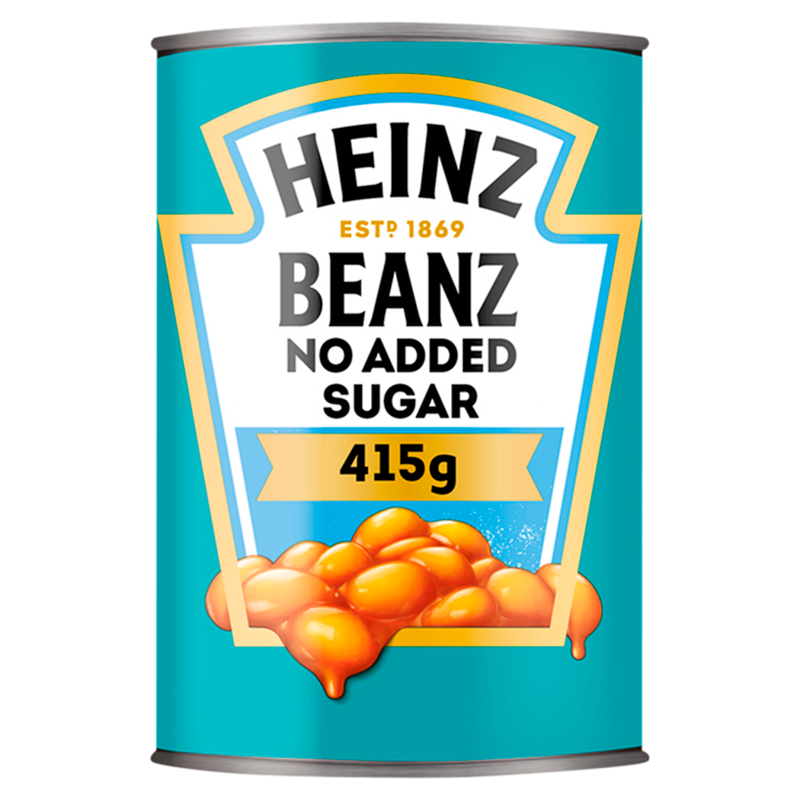 Beanz No Sugar Added 415g
