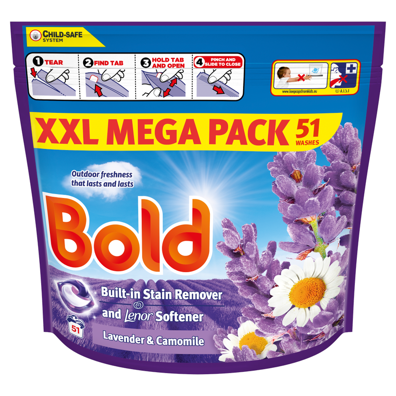 PODS Washing Liquid Capsules 51 Washes , Lavender & Camomile