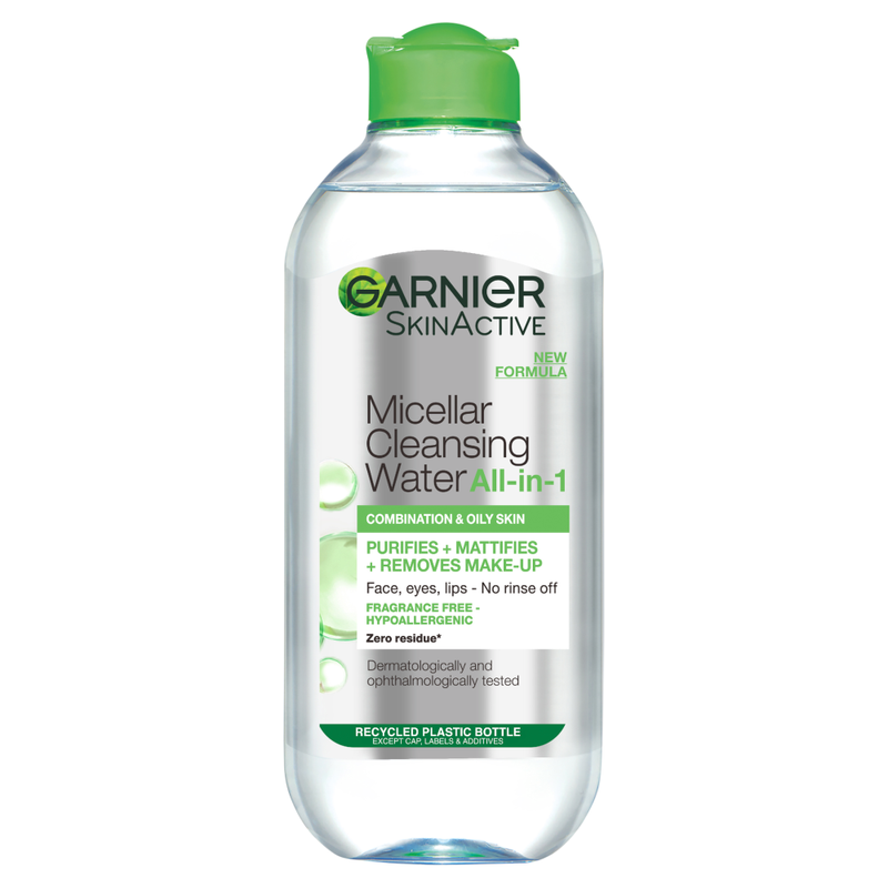 Garnier Micellar Water Facial Cleanse For Combination Skin 400ml