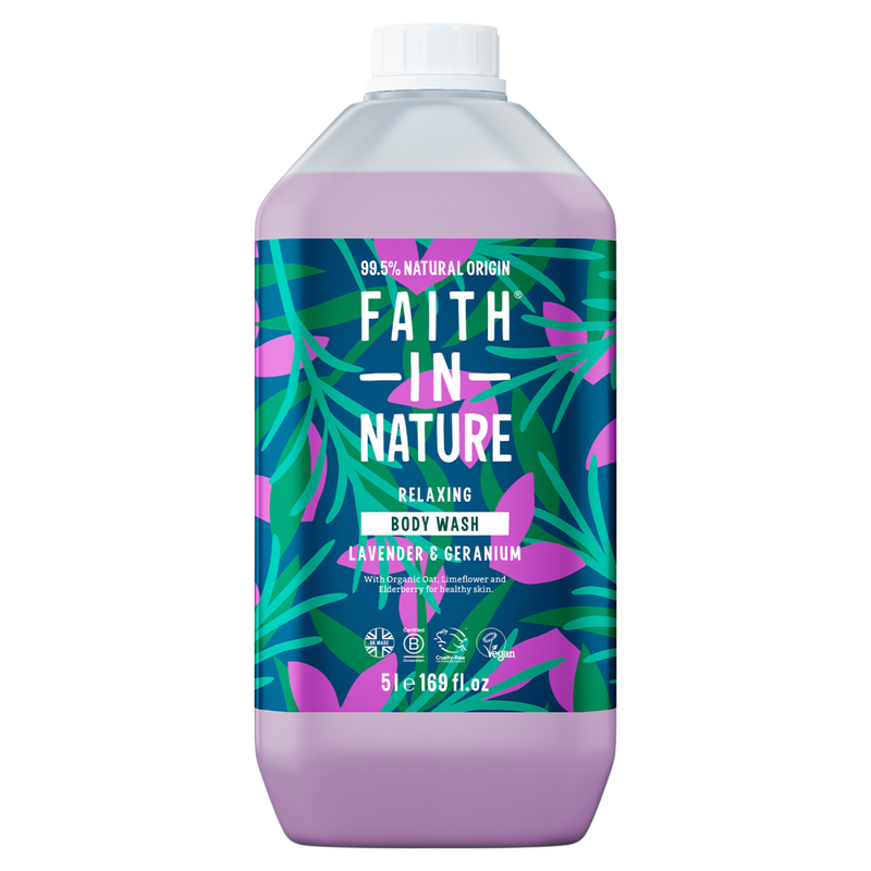 Lavender & Geranium Body Wash 5l