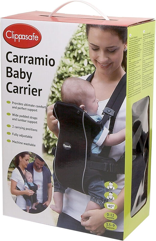 Carramio Baby Carrier 0-12 Months 1 Pack Black