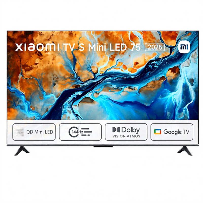 Xiaomi TV S 2025 - Mini LED TV - 75” 4K HDR 144Hz Dolby Atmos