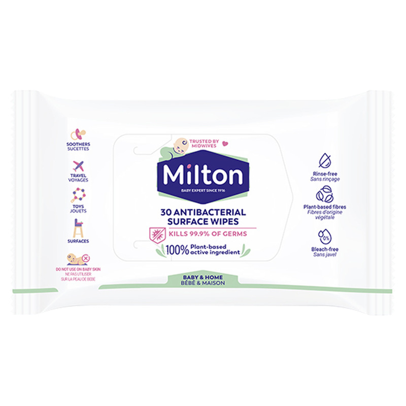 Antibacterial Surface Wipes 30 Pack