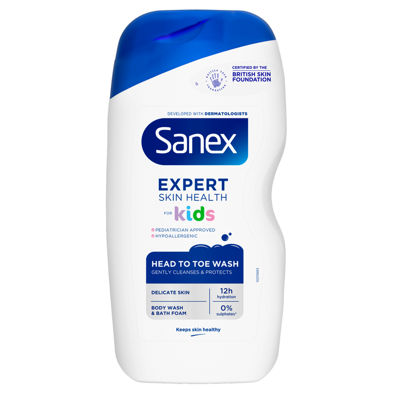 Expert Skin Health Head to Toe Body Wash for Kids 450ml