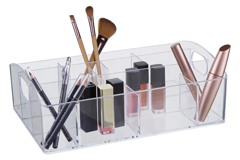 Maison By Premier Beauty Cosmetics Organiser With 10 Compartments