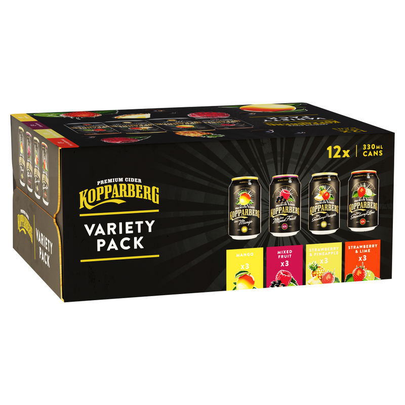 Variety 12 X 330ml (Abv 3.4%)