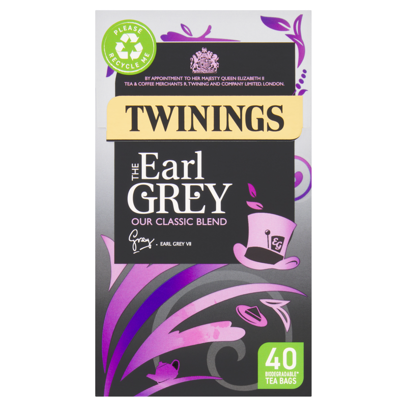 Earl grey 40 Tea Bags 100g