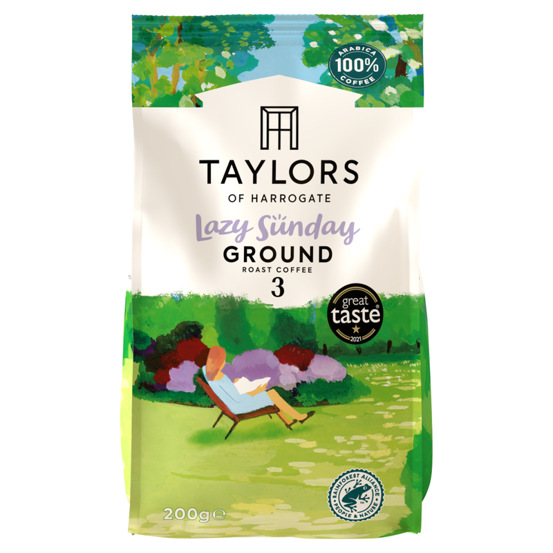 Taylors Lazy Sunday ground Coffee 200g