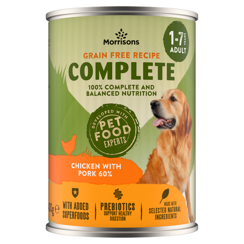 Complete Chicken with Pork 60% 1-7 Years Adult 400g