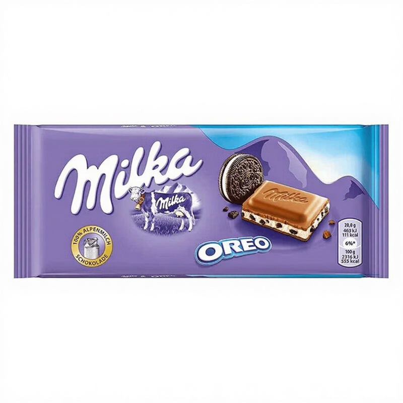 Milka Oreo Chocoladereep - 100 g