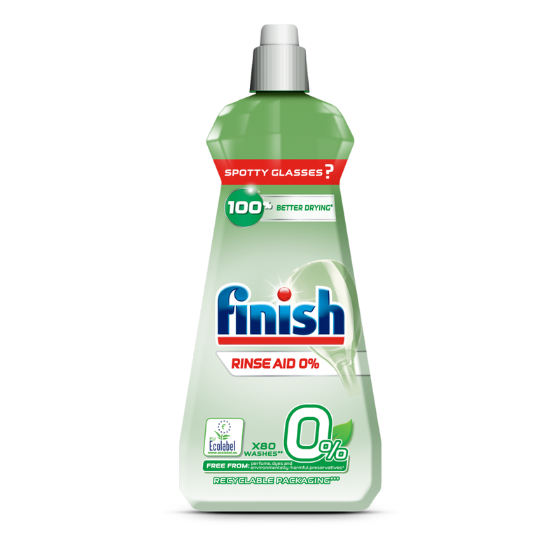 0% Dishwasher Rinse Aid 400ml