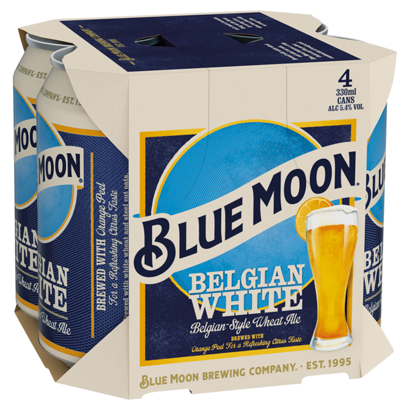 Belgian White American Craft Wheat Beer 4 X 330ml