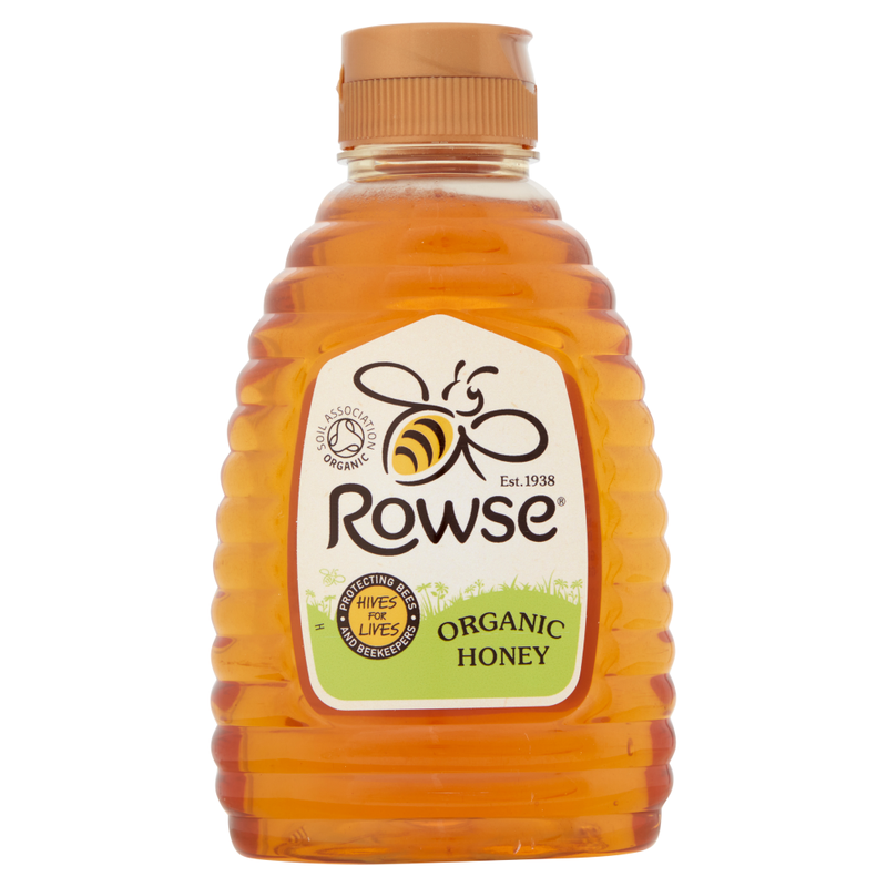 Rowse Light Organic Honey 340G (Squeezy)