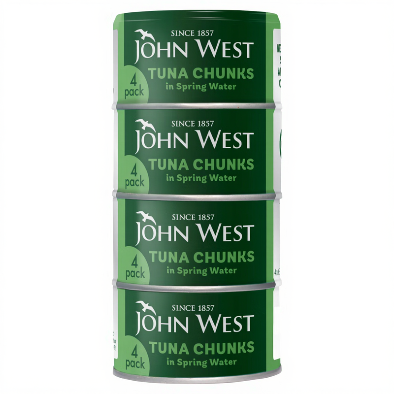 Tuna Chunks In Springwater 4 x 125g