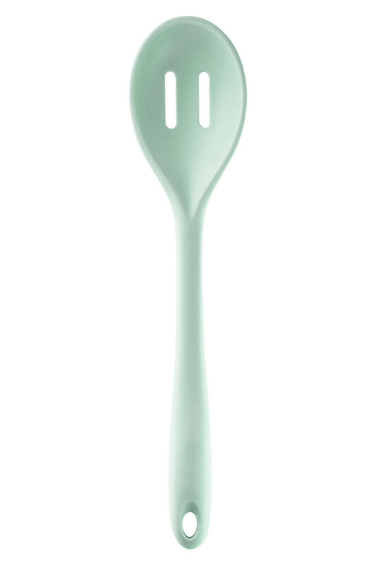 Maison By Premier Green Nova Sage Silicone Slotted Spoon