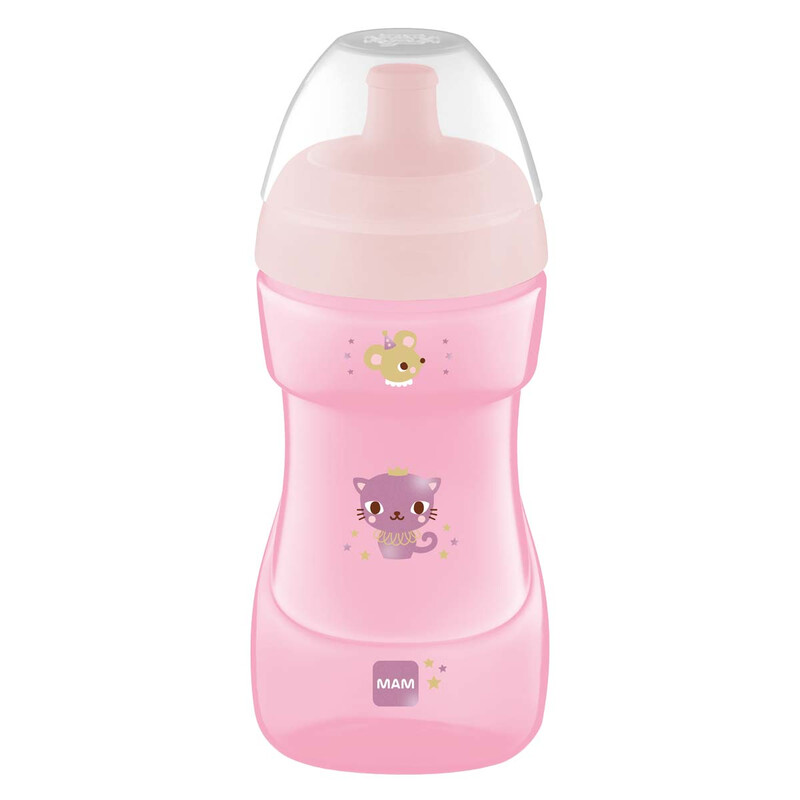 Sports Cup 12+ Months 330ml Pink