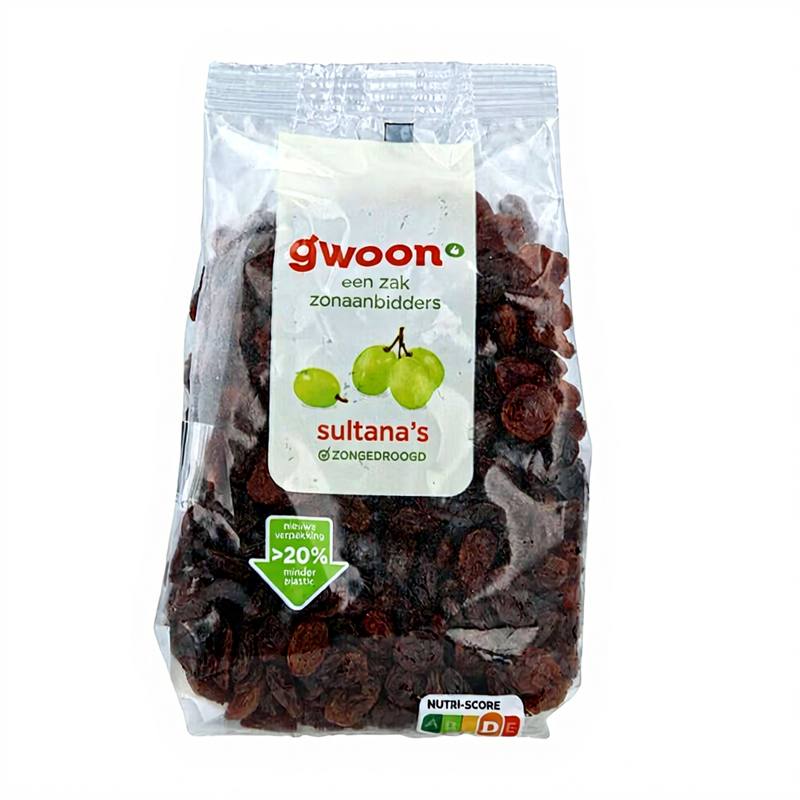 G'woon Sultana Rozijnen - 375 g