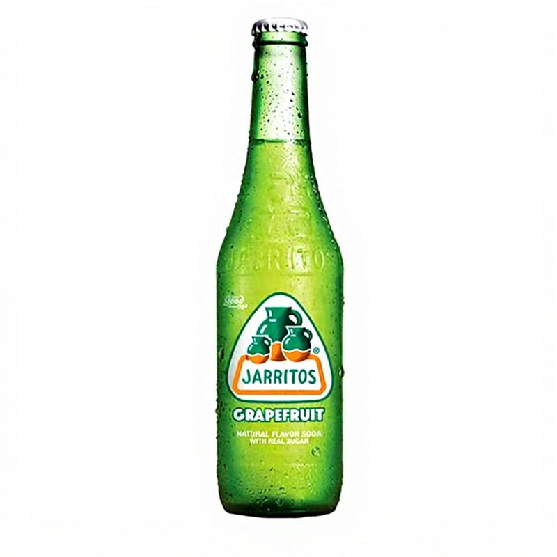 Jarritos Frisdrank - Grapefruit Koolzuurhoudende Drank 370ml blikje, verfrissende Mexicaanse limonade