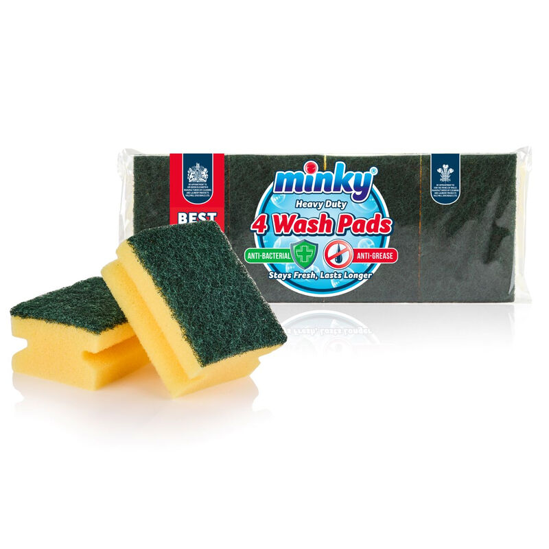 Heavy-Duty Wash Pads (4 Pack)