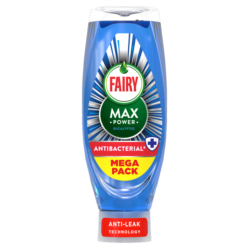 Max Power Washing Up Liquid Antibacterial 730ml