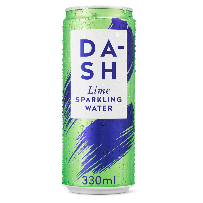 Dash Water - Sparkling Water Infused With Wonky Limes - 330Ml
