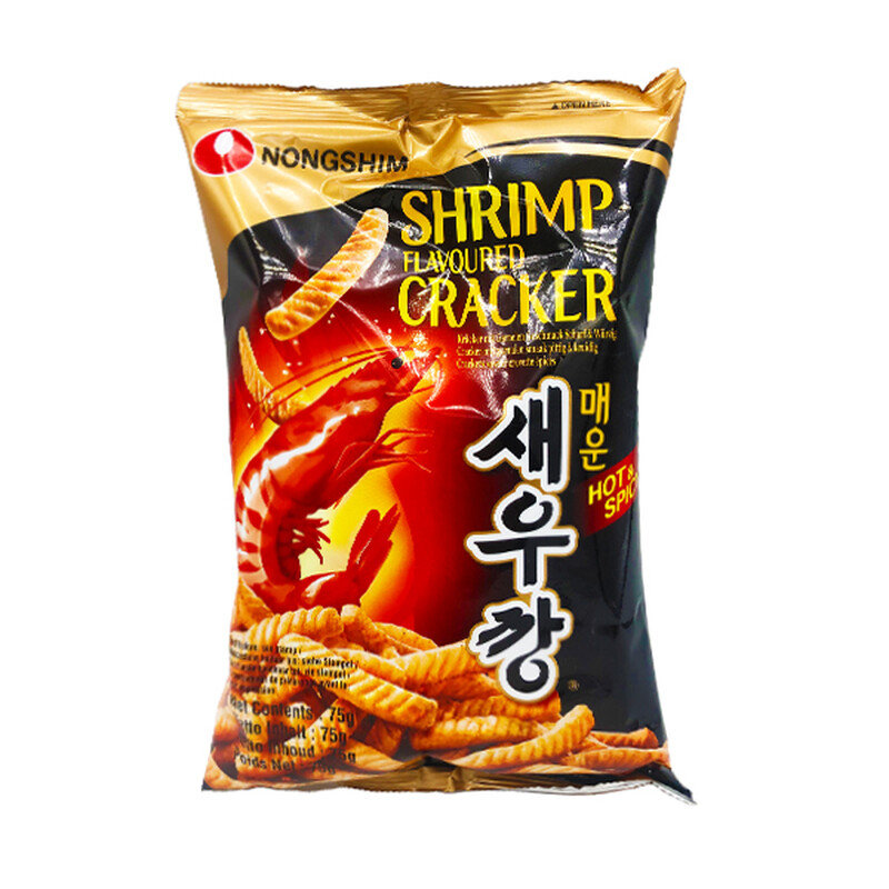 Nongshim Red Shrimp Cracker (Hot) 75G