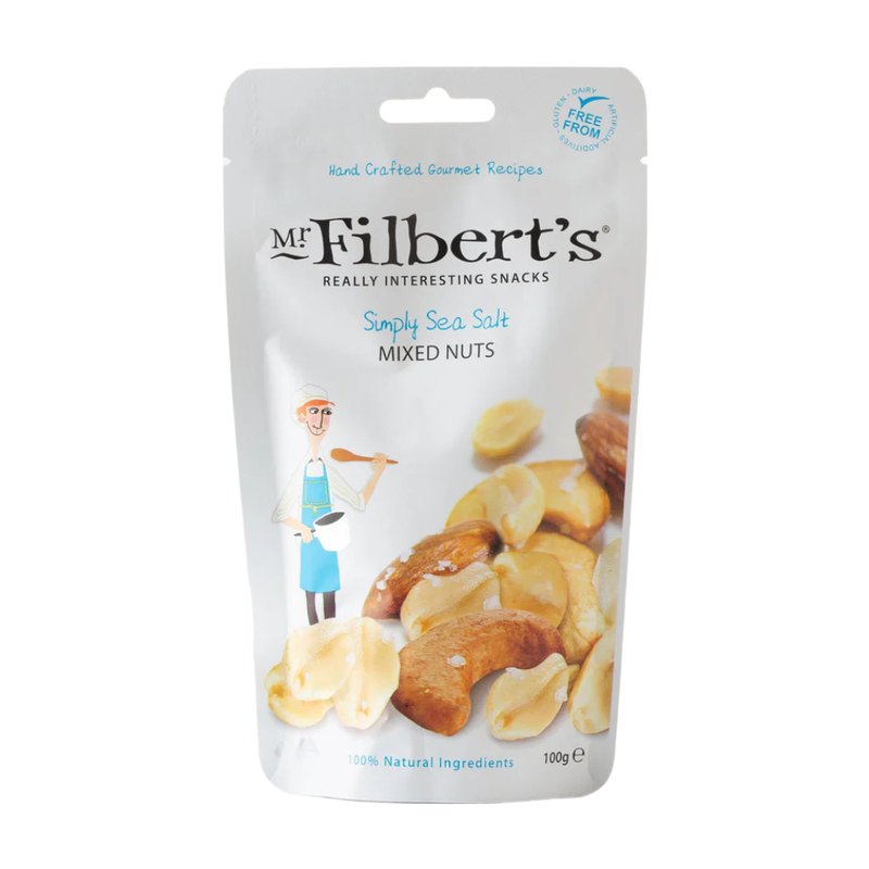 Mr Filbert's Light Simply Sea Salt Mixed Nuts 100G