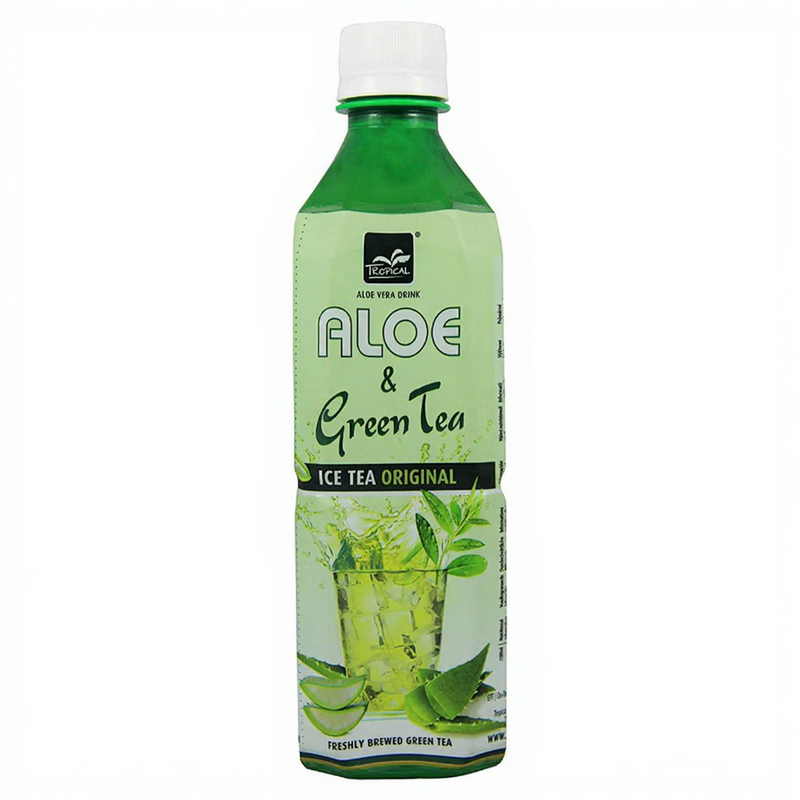 【Verkoeling】Drinks Aloe Green Tea TROPICAL flavor 500 ml × 20 bottles