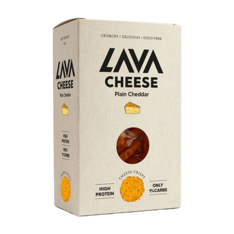 Plain Cheddar Lava Cheese 60g