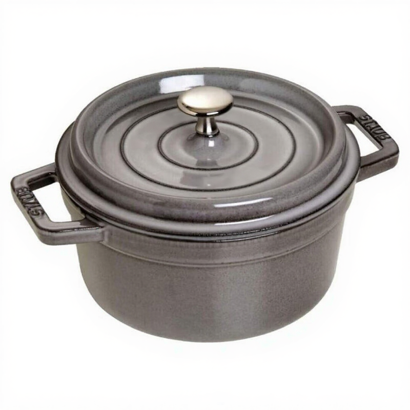 Staub Cocotte Gusseisen-Schmortopf mit Deckel – 22 cm – 2,5 L