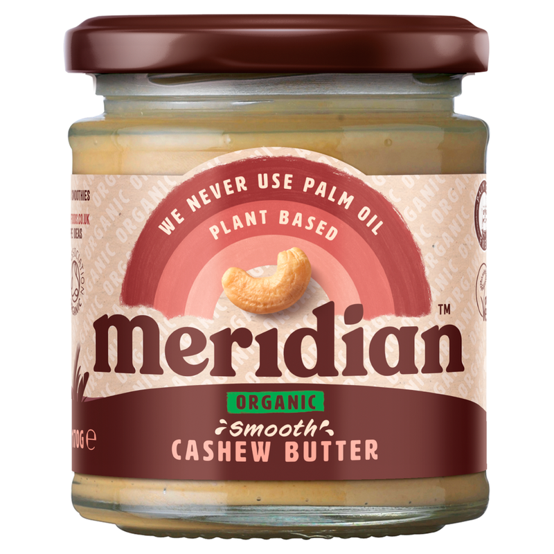 Cashew Butter Smooth Organic 170g