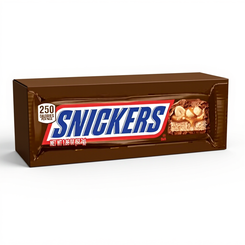 Barre Chocolatée Snickers Individuelle 50 g