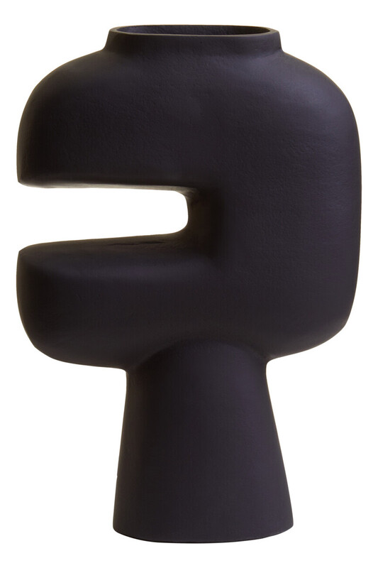 Vase Hapax Abstract Black Small