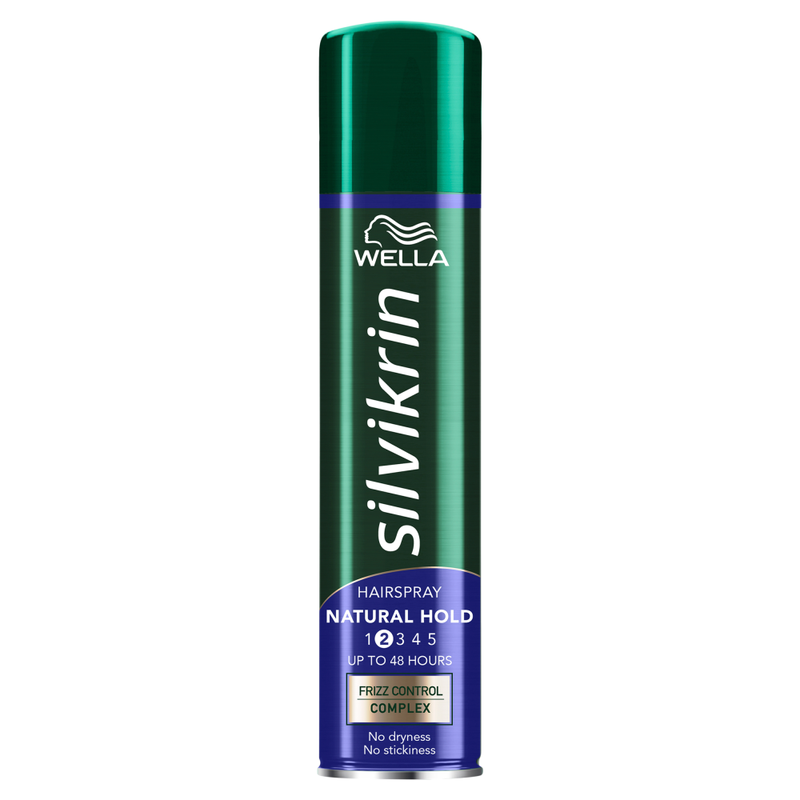 Wella Silvikrin Natural Hold Hairspray 400ml