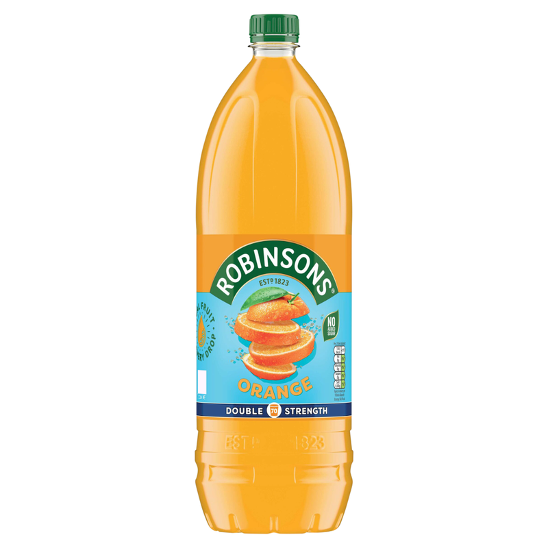 Double Concentrate Orange Squash No Added Sugar 1.75 L
