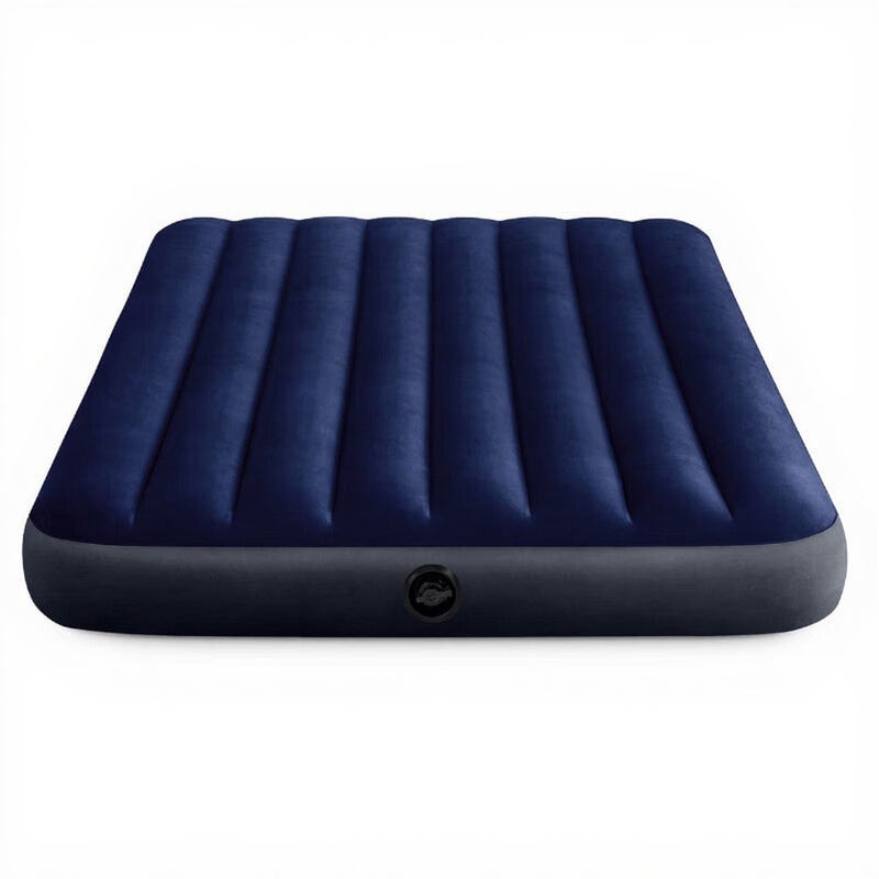 INTEX Dura-Beam Classic Full Luftbett – 137 x 191 x 25 cm, Blau, 2-Personen