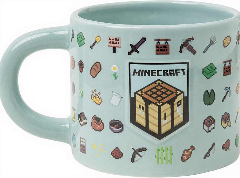 Paladone Minecraft Gegraveerde Mok - Multicolor
