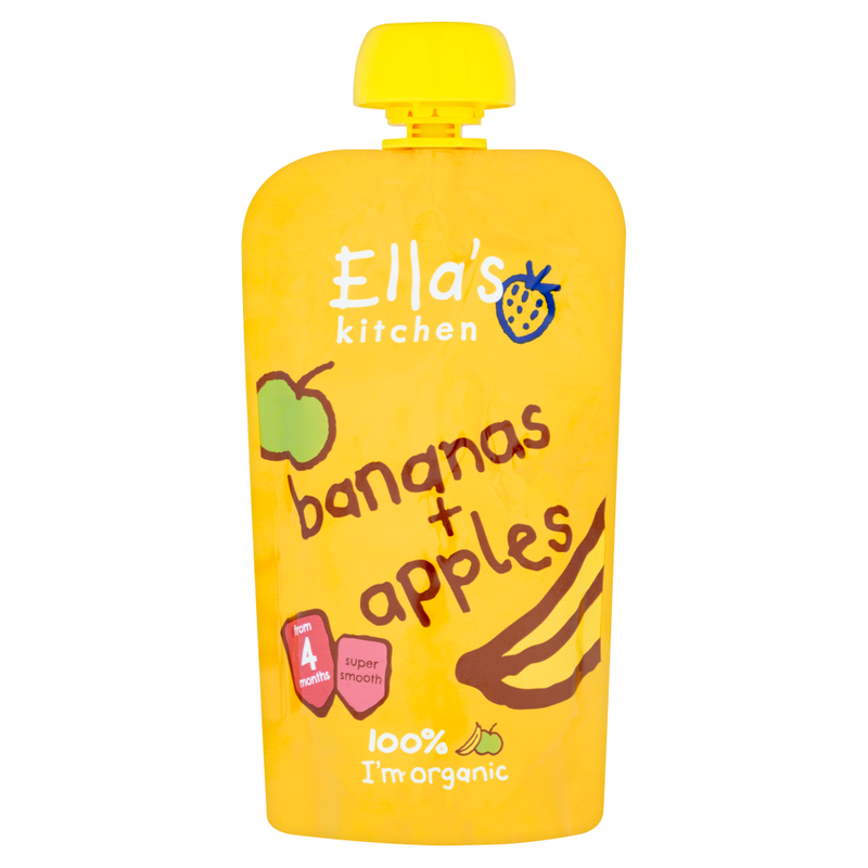Ellas Kitchen Apple & Banana 4+ Months 120g