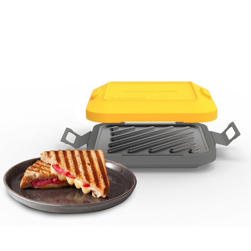 Clever Micro Toastie Maker - Extra Crispy Toastie, Panini, Sandwiches, Compact & Dish