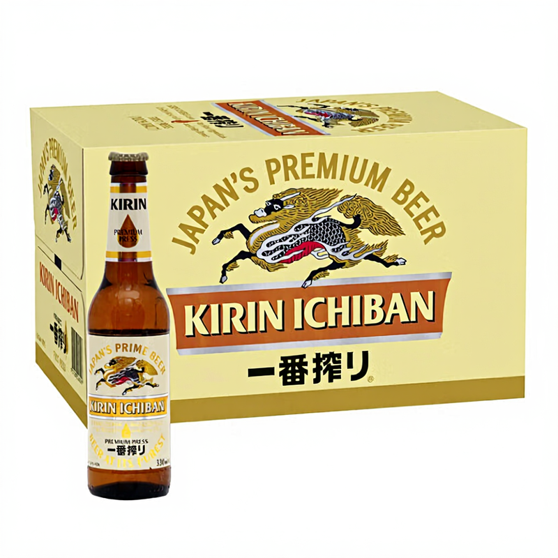 Kirin Ichiban Bier 330ml*24 1 Kiste