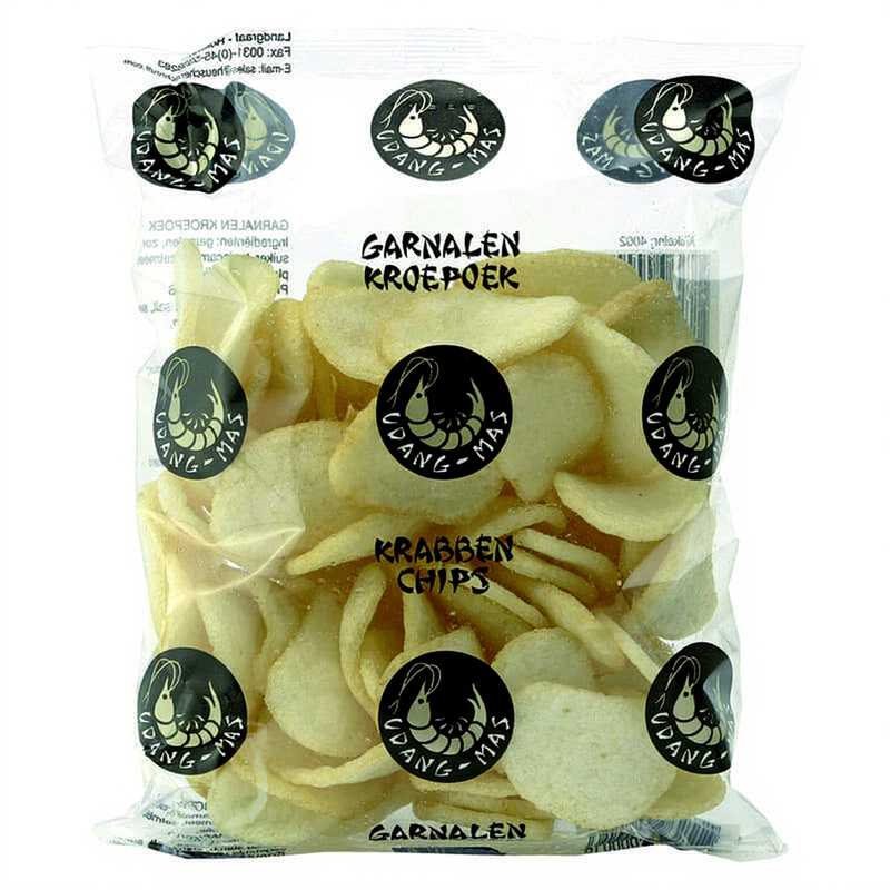 Udang-Mas Gebakken garnalenkroepoek 80 g