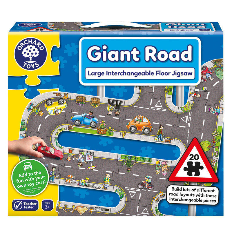20 Piece Giant Road Jigsaw Puzzle