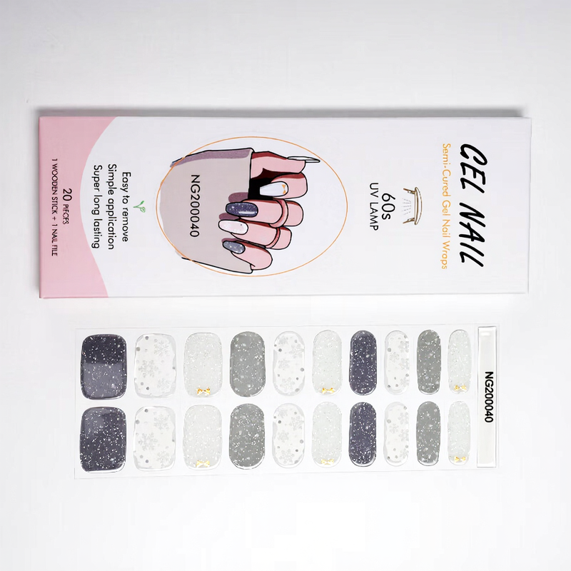 MeoMagic Accessoires gel nagelstickers 20 stuks 14 19