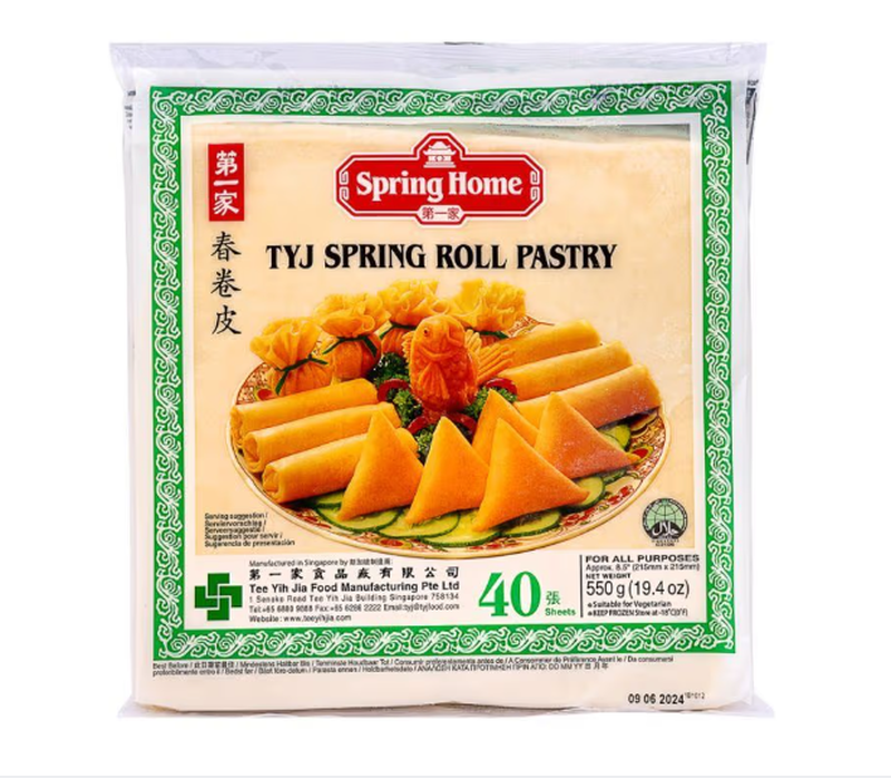 40 Sheets Spring Roll Pastry 550g