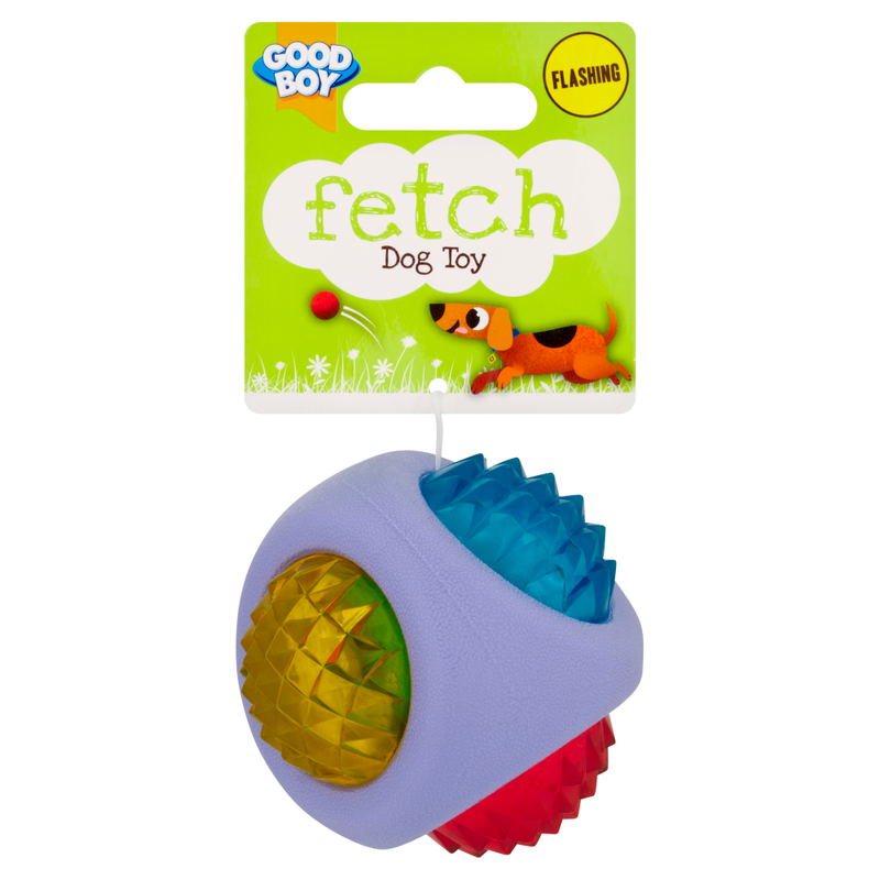 Flashing Fetch Dog Toy