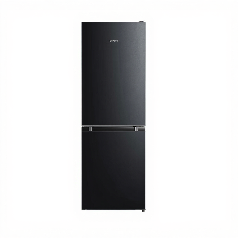 Comfee' 174 L vrijstaande koel-vriescombinatie, laag vorst, instelbare thermostaat, LED-verlichting, omkeerbare deur, geluidsarm, zwart RCB169DK2(E)