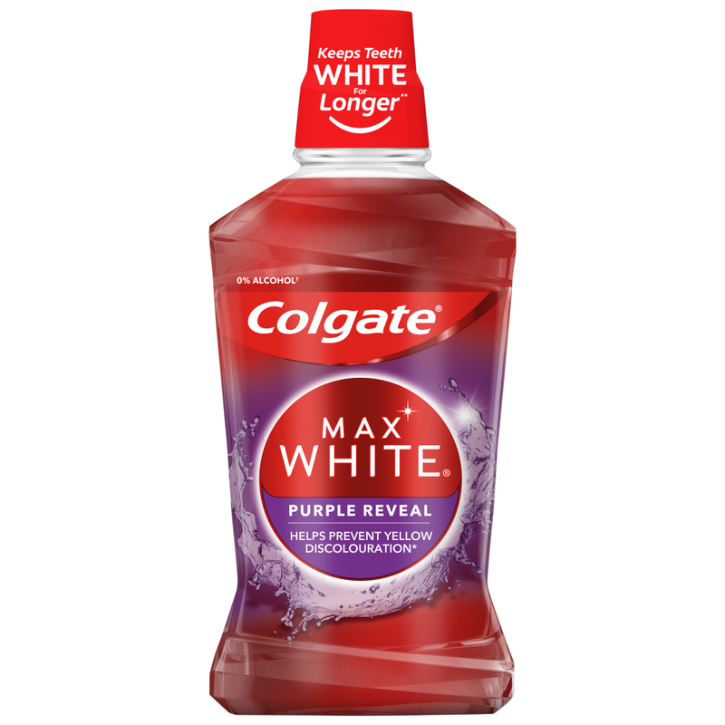 Max White Purple Reveal Mouthwash 500ml