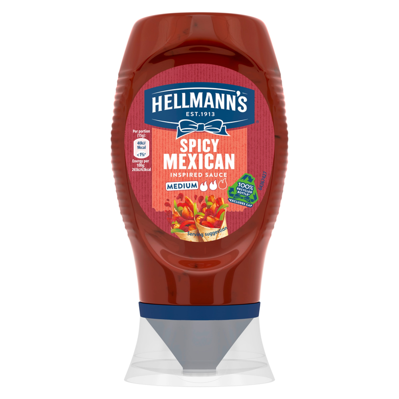 Hellman's Hot Mexican Sauce 250ml