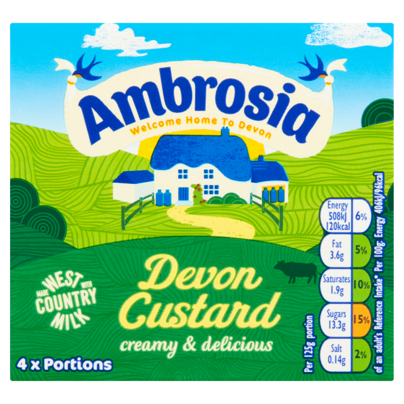 Ready To Serve Devon Custard Carton 500g