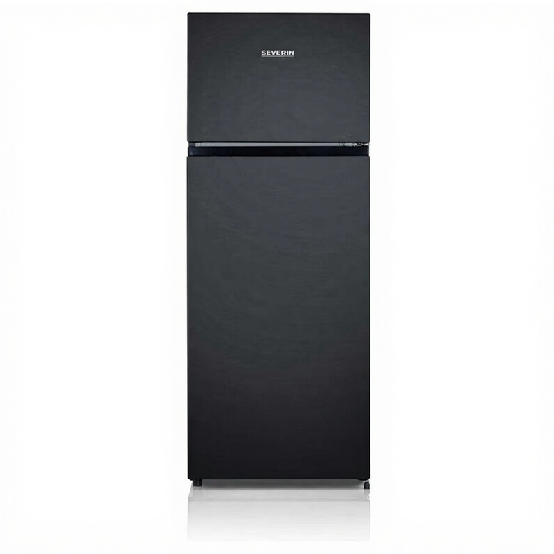 Severin DT 8762 - Kühl-Gefrierkombination - Freistehend Schwarz
